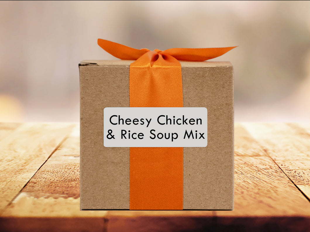Cheesy Chicken (or Ham) & Rice Soup Mix