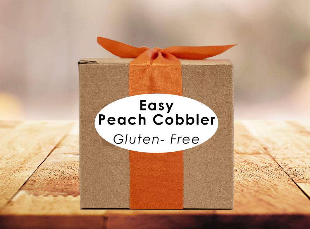 Peach Cobbler Mix- GLUTEN FREE