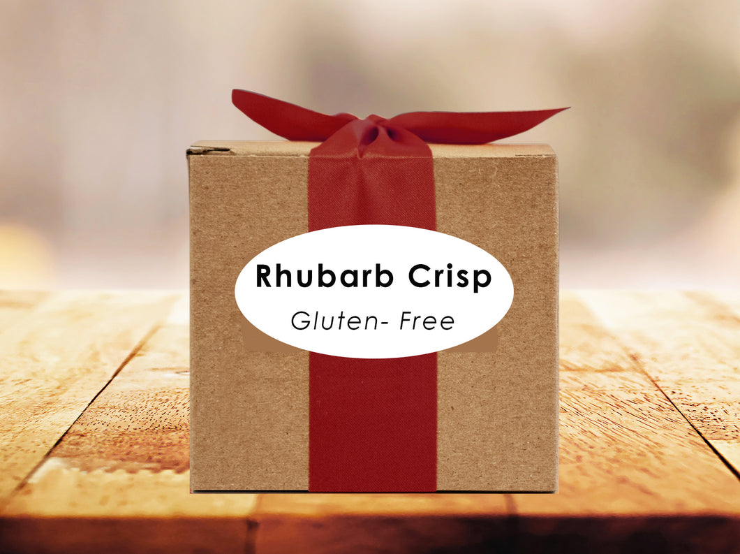Rhubarb Crisp Mix- GLUTEN FREE